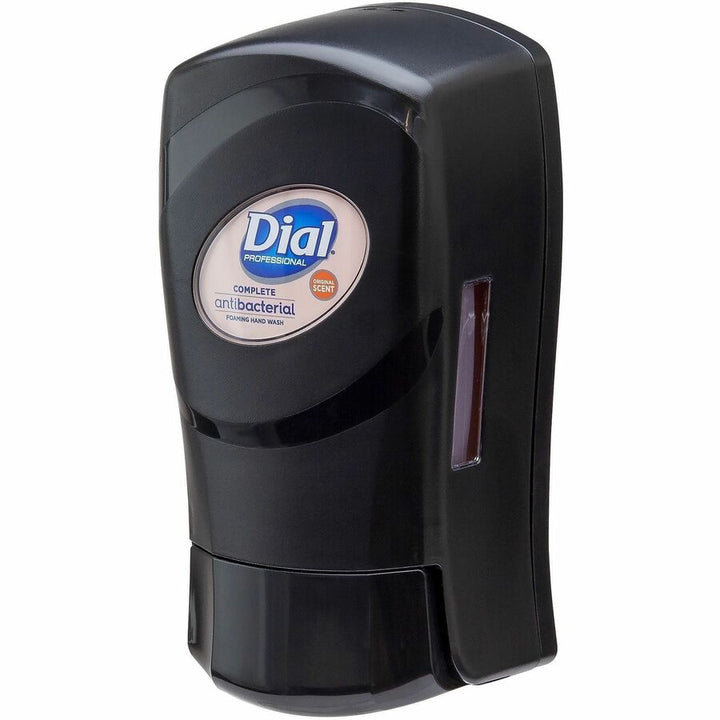 Image of Dial Professional 16619 FIT Manual Foam Soap Dispenser, Manual, 1.27 quart Capacity, Refillable, Durable, Slate, 1 Each