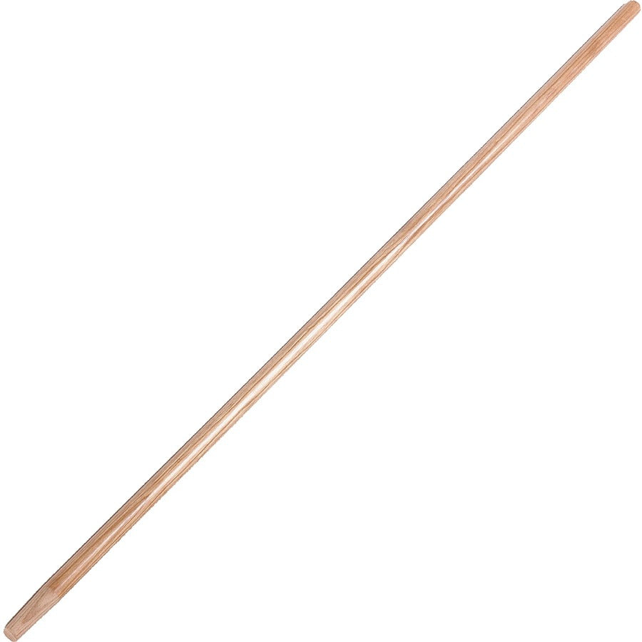 Image of Ettore 1628CT Floor Squeegee Wooden Pole Handle, 54" L x 1" Diameter, Natural, Wood, 6 / Carton