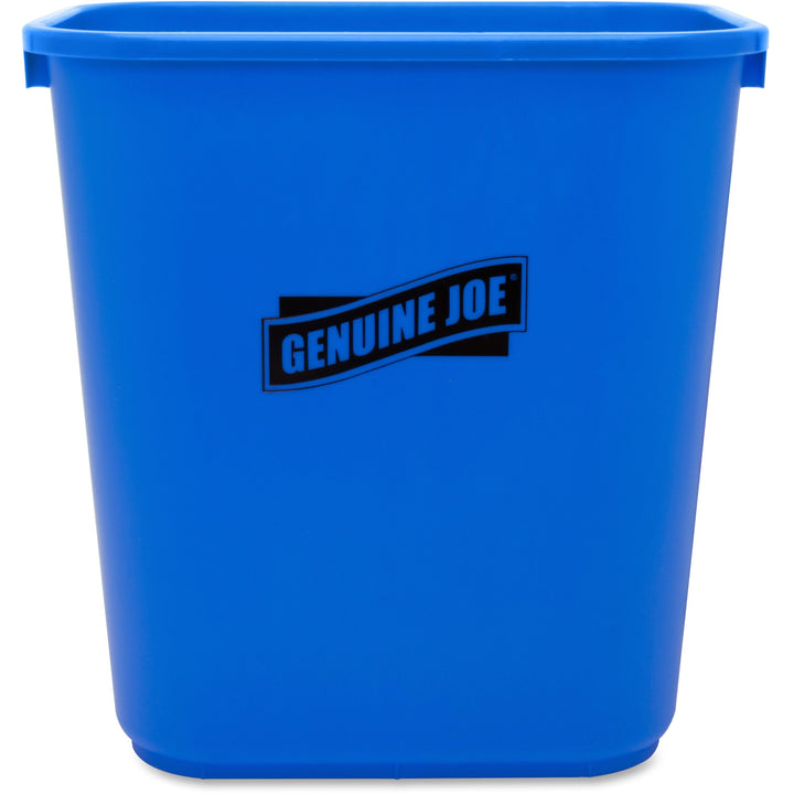 Image of Genuine Joe Recycling Wastebasket,28-1/2 Qt,14-1/2"x10-1/2"x15",12/CT,BE