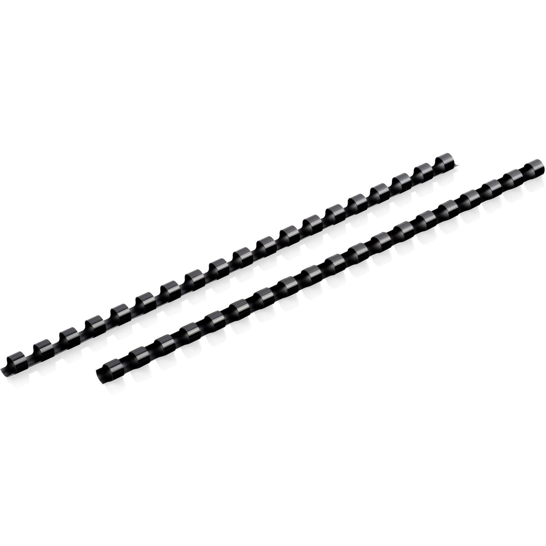 Image of Mead® Binding Spines, 19-Hole, 40-Sheet Capacity, 5/16", 125/BX,BK
