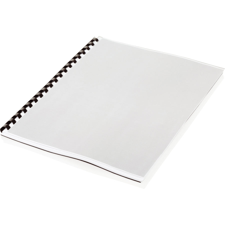 Image of Mead® Binding Spines, 19-Hole, 55-Sheet Capacity, 3/8", 125/BX, BK
