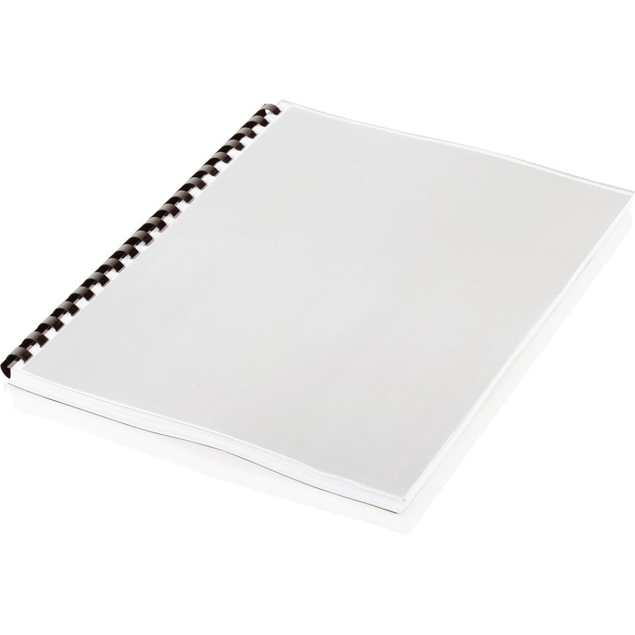 Image of Mead® Binding Spines, 19-Hole, 85-Sheet Capacity, 1/2", 125/BX, BK