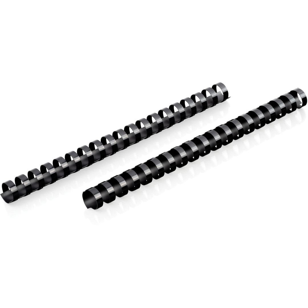 Image of Mead® Binding Spines, 19-Hole, 125-Sheet Capacity, 5/8", 125/BX,BK
