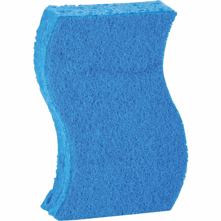 Image of Scotch-Brite 5295 Non-Scratch Scrub Sponges, 0.7" H x 4.3" W x 2.8" Depth, 9 / Pack, Cellulose, Blue