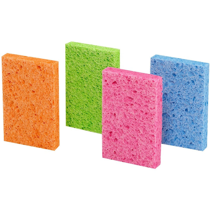 Image of 3M Sponges, Antimicrobial, 4-5/8"x5-3/4", 40/CT, Assorted