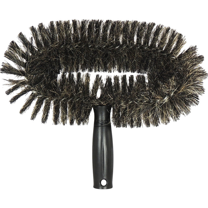 Image of Unger WALB0CT StarDuster WallBrush, Horsehair Bristle, 9.4" Overall Length, Black, Brown, 5 / Carton