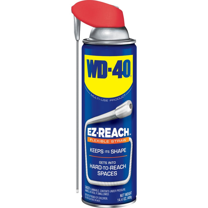 Image of WD-40® Lubricant, EZ-Reach, 14.4 oz, 6/CT, Blue