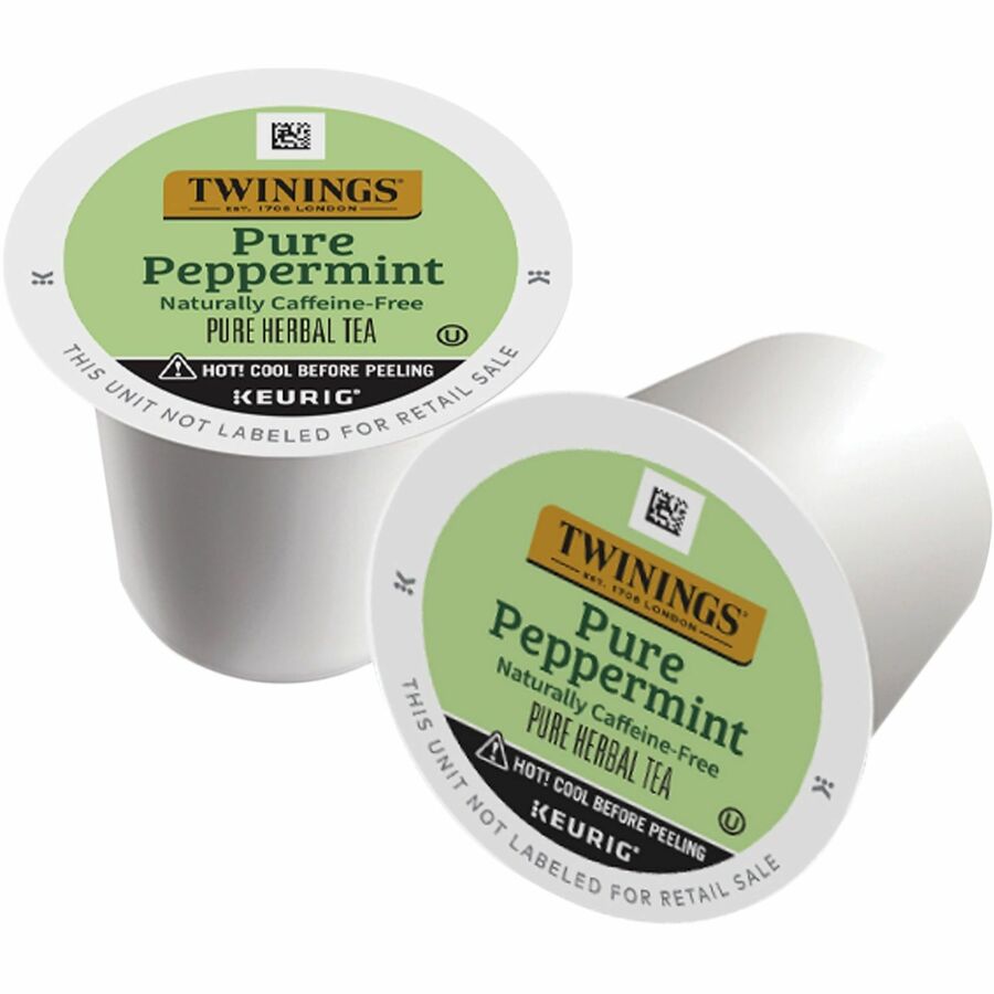 Image of Twinings of London 08760 Pure Peppermint, 0.1 oz, 24 / Box