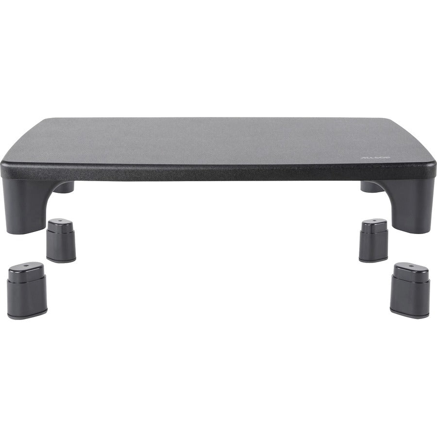 Image of Allsop® Monitor Stand, Hi-Lo Legs, 18-1/2"x9-1/2"x4", Black