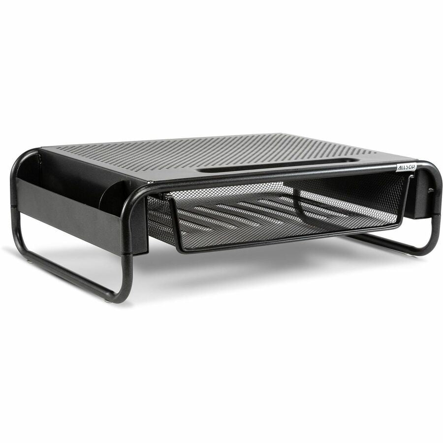 Image of Allsop® Metal Art Organizer 5 Monitor, 18" X 11.8" X 5.1", Black, Supports 30 Lbs