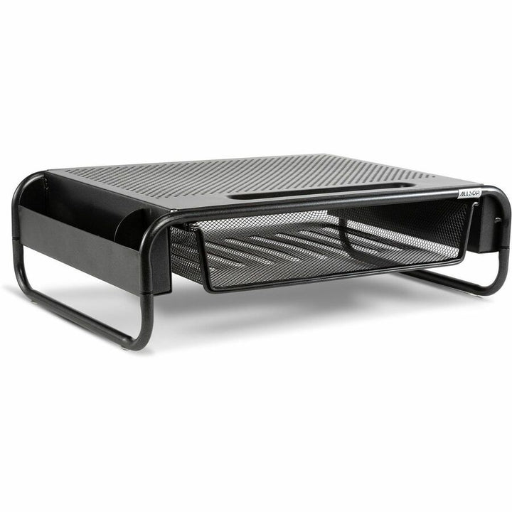 Image of Allsop® Metal Art Organizer 5 Monitor, 18" X 11.8" X 5.1", Black, Supports 30 Lbs