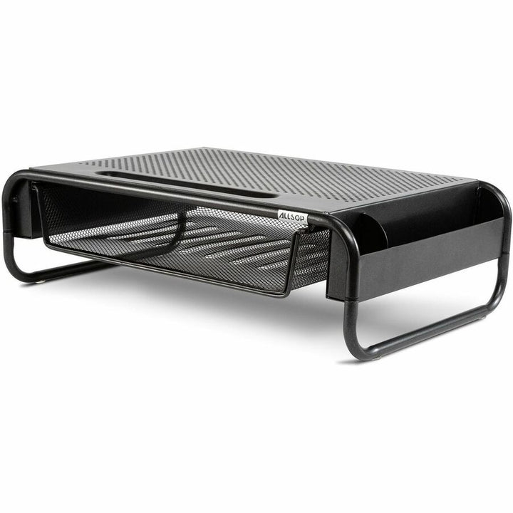 Image of Allsop® Metal Art Organizer 5 Monitor, 18" X 11.8" X 5.1", Black, Supports 30 Lbs