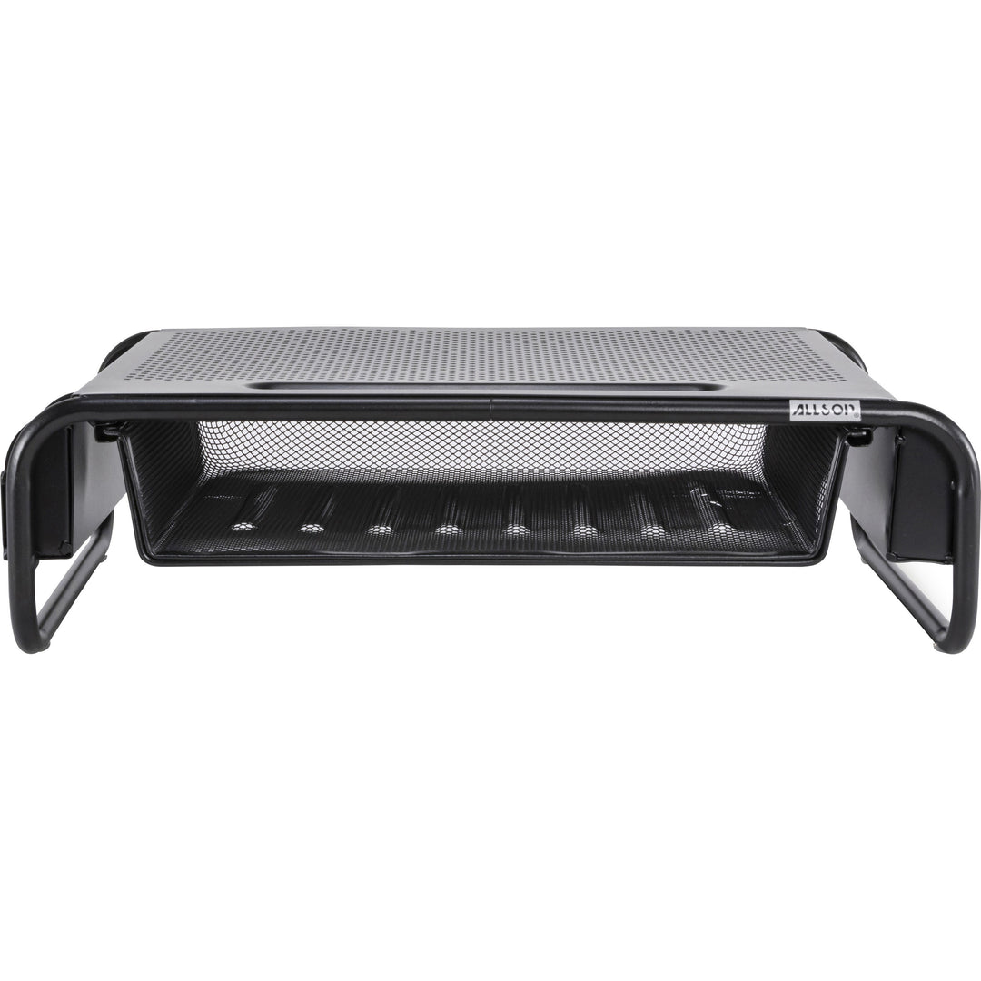 Image of Allsop® Metal Art Organizer 5 Monitor, 18" X 11.8" X 5.1", Black, Supports 30 Lbs