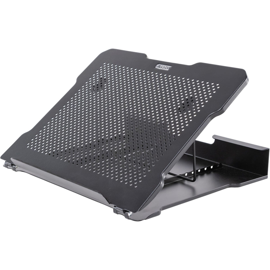 Image of Allsop® Laptop Stand, Adjustable, 13-2/5"x11-1/2"x2-1/2", Black