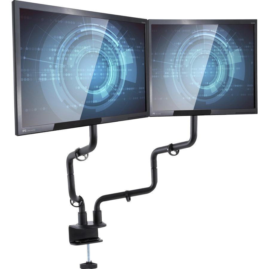 Image of Allsop® Dual Monitor Arms, f/Monitors up to 32", Black