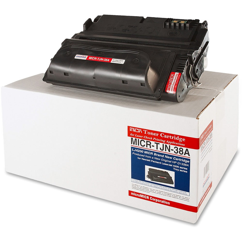 Image of MicroMICR MICR Toner Cartridge, f/HP LJ4200, 12,000 Yield, Black
