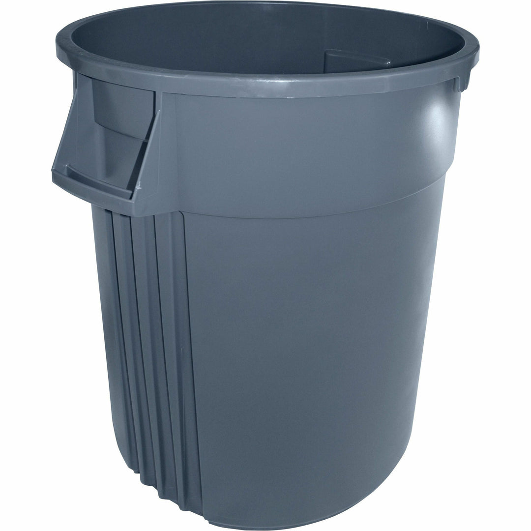 Image of Genuine Joe Container, 55-Gallon, 26-3/4"Wx26-3/4"Lx33"H, Gray