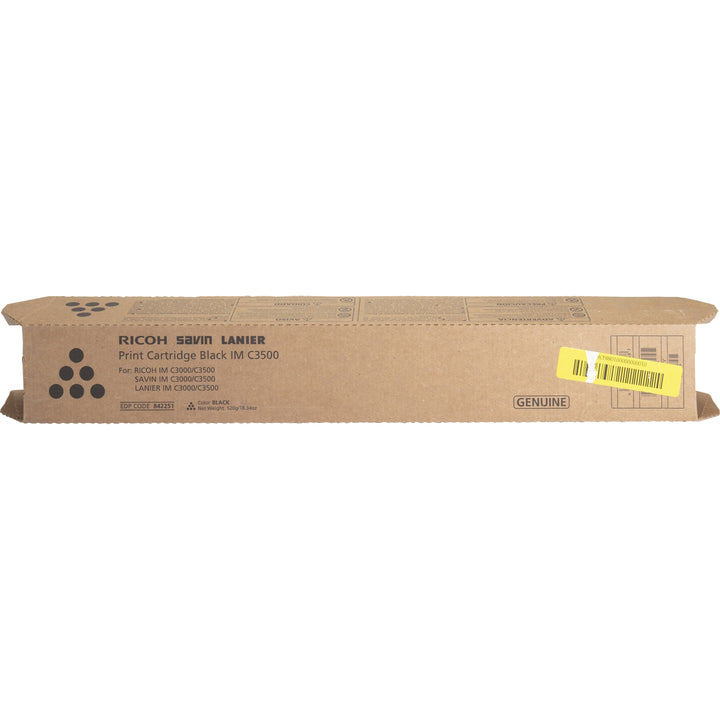 Image of Ricoh® Toner Cartridge, 3000/3500, 31,000 Yield, BK