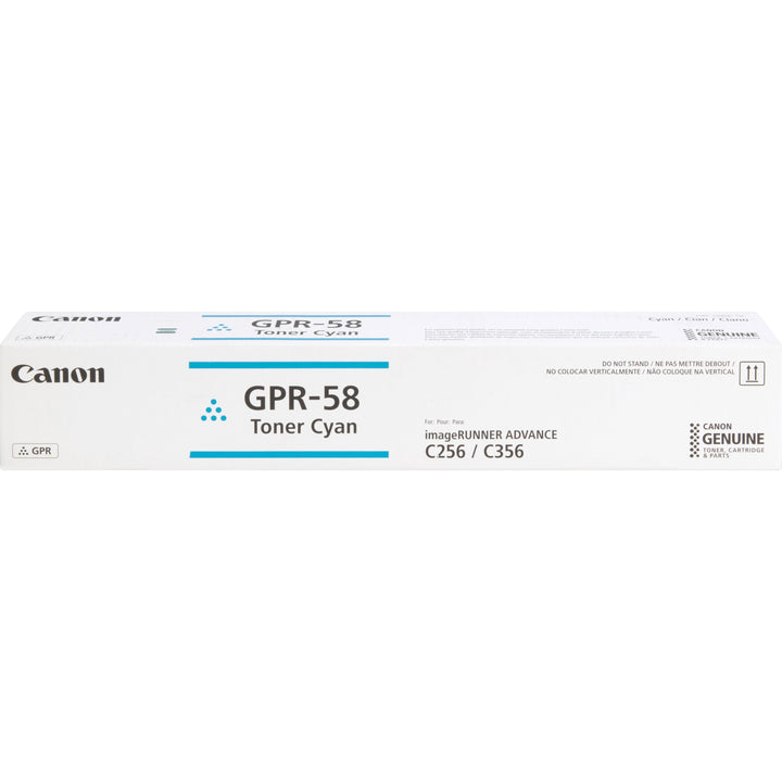 Image of Canon® Toner Cartridge, Bottle, GPR-58, 18000 Yield, CYN
