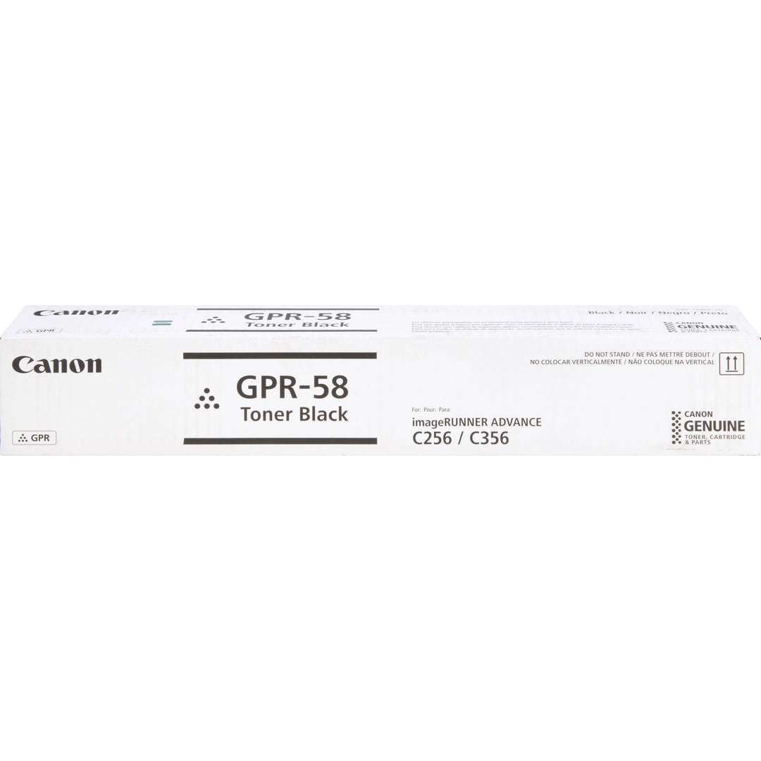 Image of Canon® Toner Cartridge, Bottle, GPR-58, 23000 Yield, BK