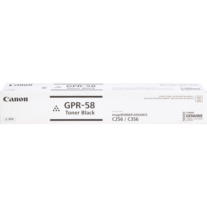 Image of Canon® Toner Cartridge, Bottle, GPR-58, 23000 Yield, BK