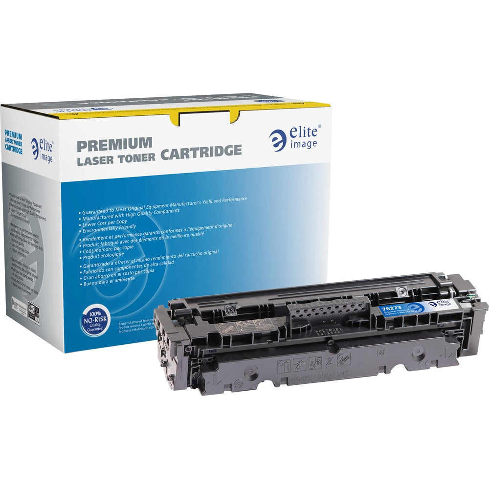 Image of Elite Image Toner Cartridge, R/HP CF411A, 2300 Page Yield, BK