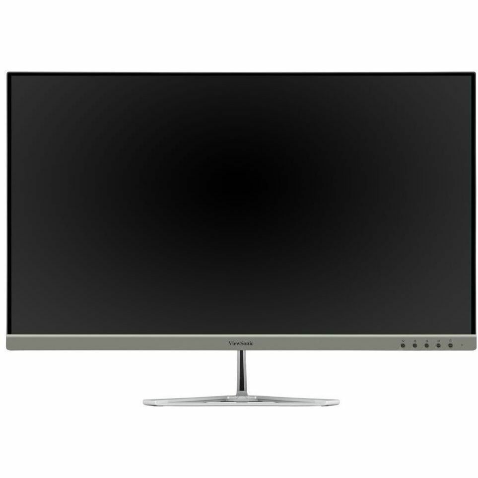 Image of ViewSonic Monitor, 4K, 32", 28-1/10"Wx9-1/10"Dx19-9/10"H, Silver