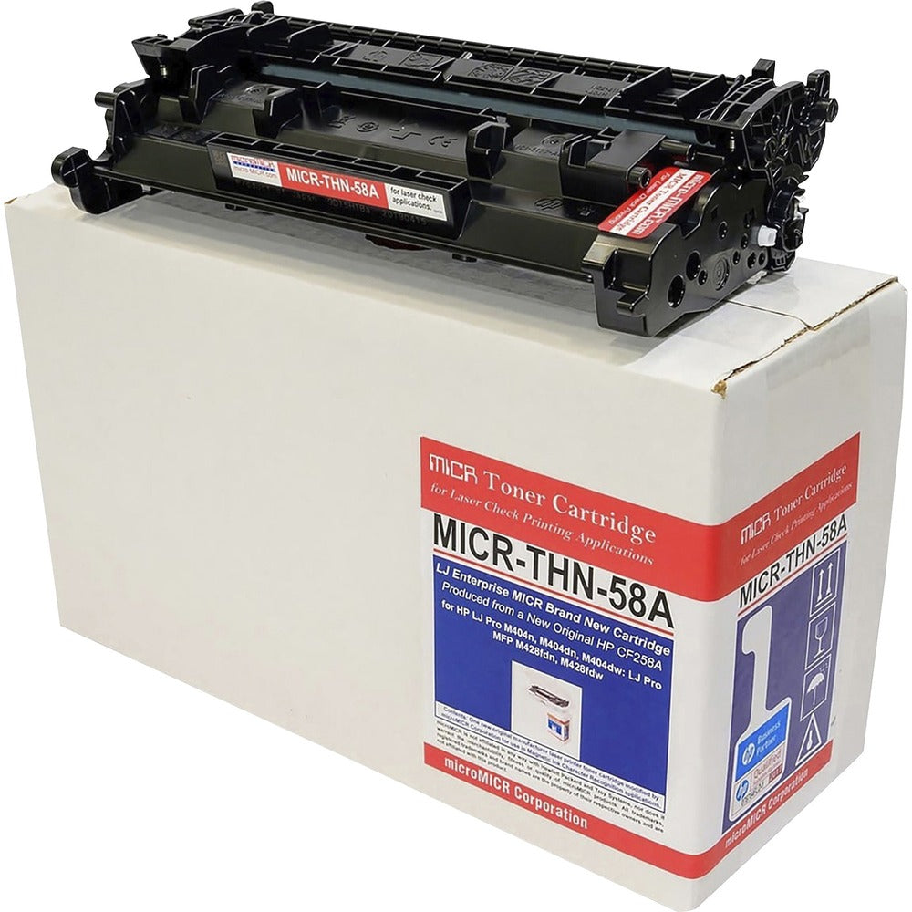 Image of MicroMICR MICR Toner Cartridge, r/ HP 58A, 3000 Yield, BK