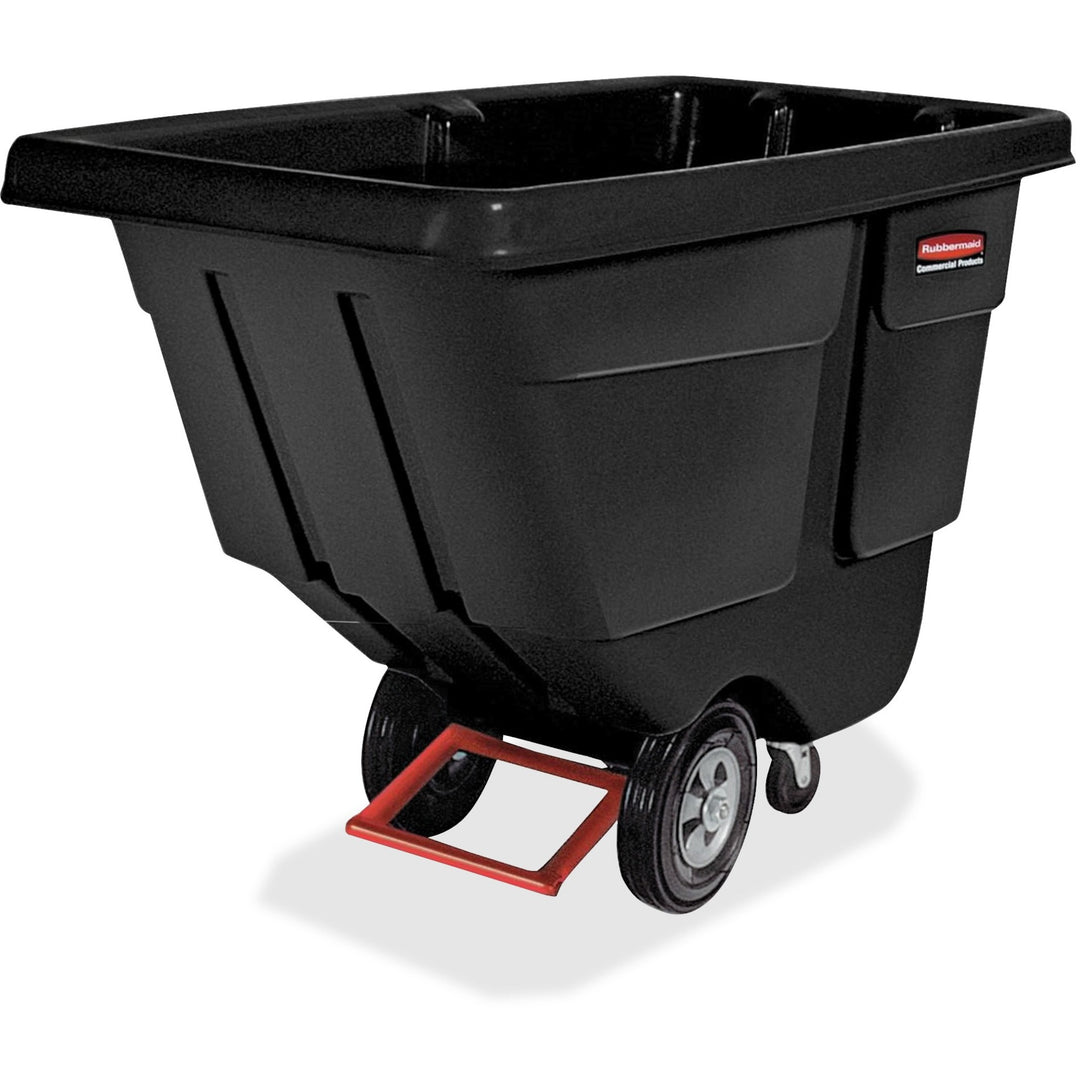 Image of Rubbermaid Commercial Products Tilt Truck,Utility Duty,450 lb Cap,28"x56-4/5"x38-3/5",BK
