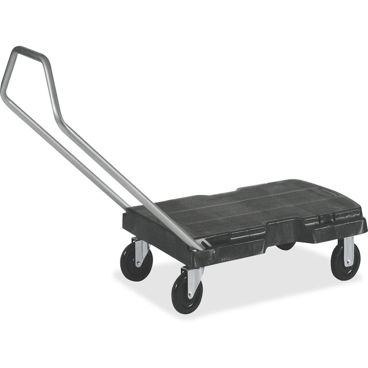 Image of Rubbermaid Commercial Products Triple Trolley,Standard-duty,500 lb Cap,20-1/2"x32-1/2",BK
