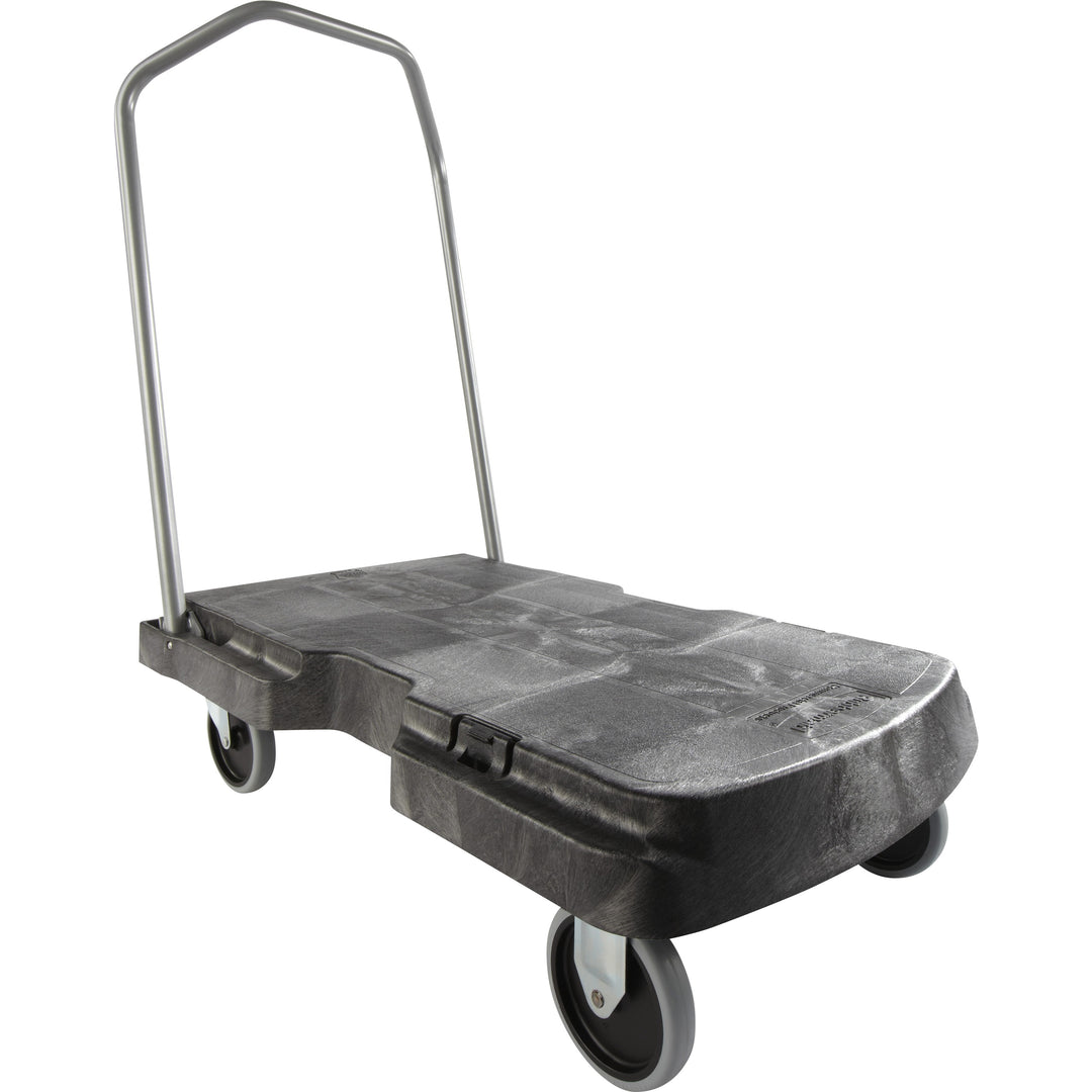 Image of Rubbermaid Commercial Products Triple Trolley,Standard-duty,500 lb Cap,20-1/2"x32-1/2",BK