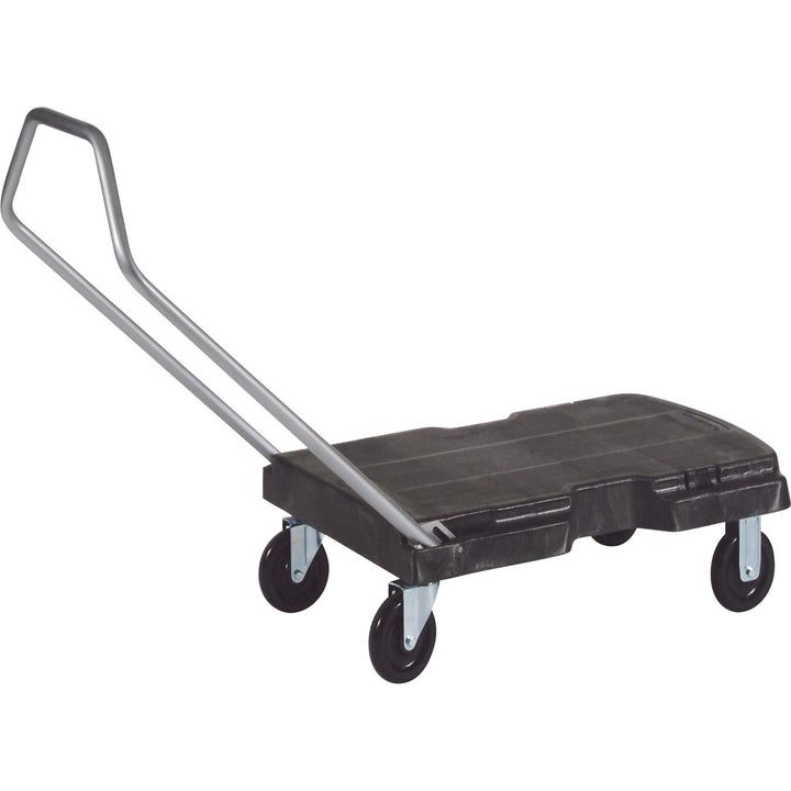 Image of Rubbermaid Commercial Products Triple Trolley,Standard-duty,500 lb Cap,20-1/2"x32-1/2",BK