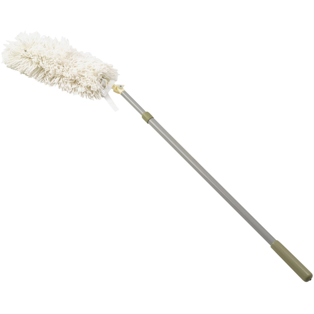 Image of Rubbermaid Commercial T12000GY Overhead Dusting Tool, Vinyl Handle, 1 Each