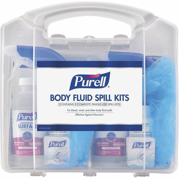 Image of PURELL® 384108CLMS Body Fluid Spill Kit, White, Clear, 1 Kit