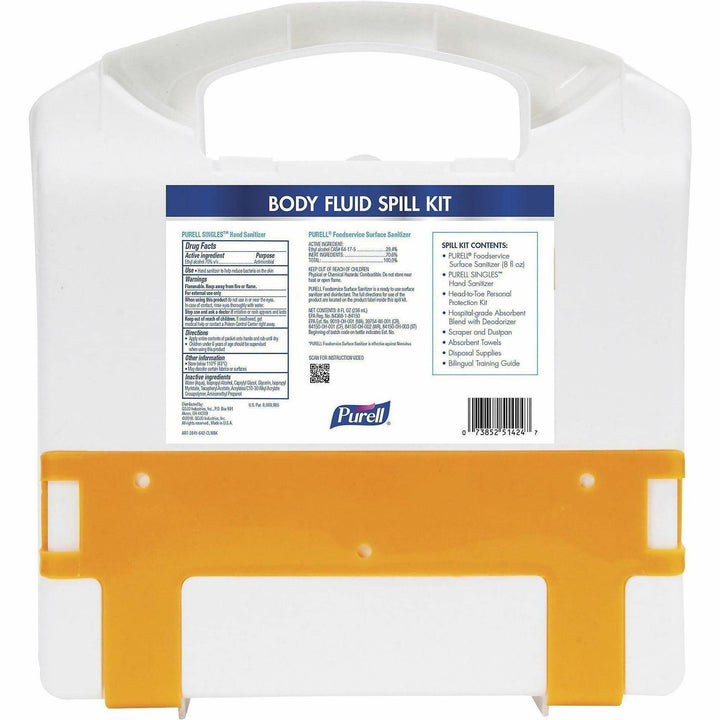 Image of PURELL® 384108CLMS Body Fluid Spill Kit, White, Clear, 1 Kit