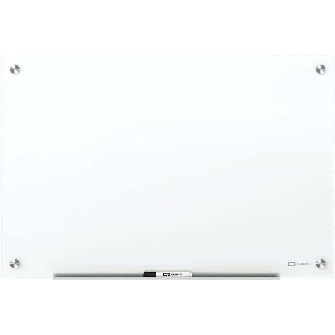 Image of Quartet® Dry-Erase Board, Glass, Frameless, 36"Wx24"L, White