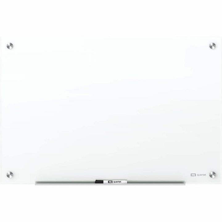 Image of Quartet® Dry-Erase Board, Glass, Frameless, 36"Wx24"L, White
