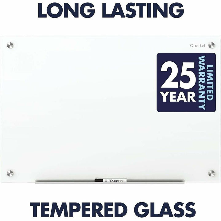 Image of Quartet® Brilliance Glass Dry-Erase Boards, 48" x 36", White Surface