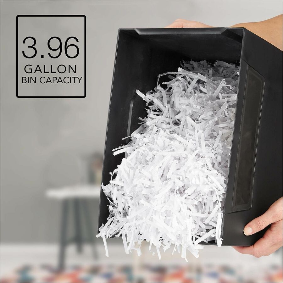 Image of GBC® Shredder, Cross-Cut, P-3, 9"Wx12-4/5"Lx13-1/2"H, BKCE