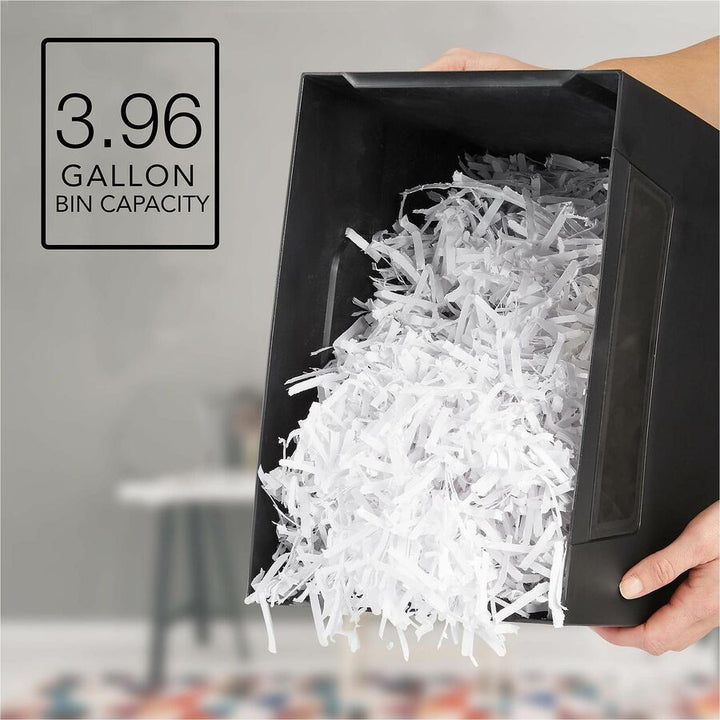 Image of GBC® Shredder, Cross-Cut, P-3, 9"Wx12-4/5"Lx13-1/2"H, BKCE