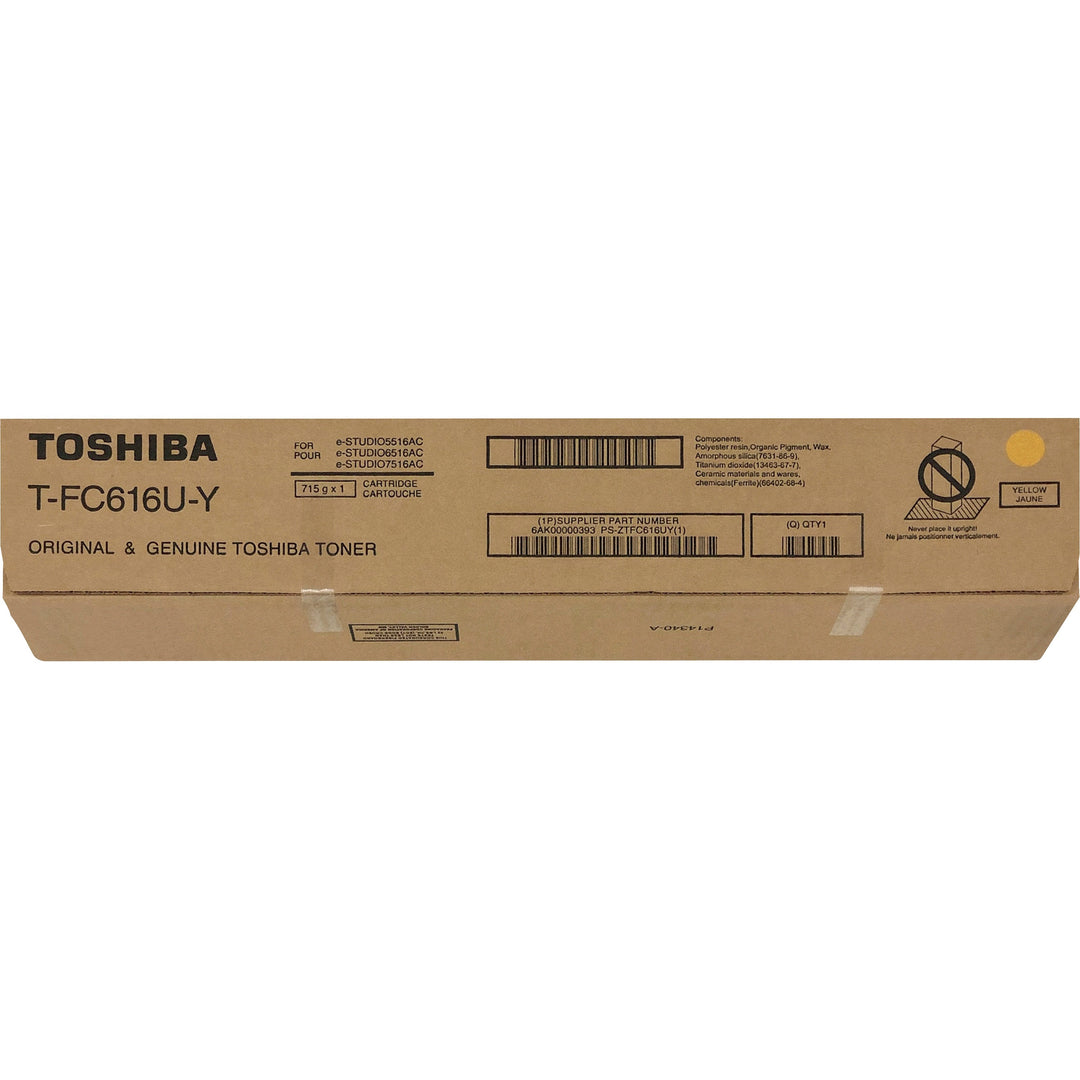 Image of Toshiba TFC616UY 5516/6516 Toner Cartridge, 39200 Pages, 1 Each