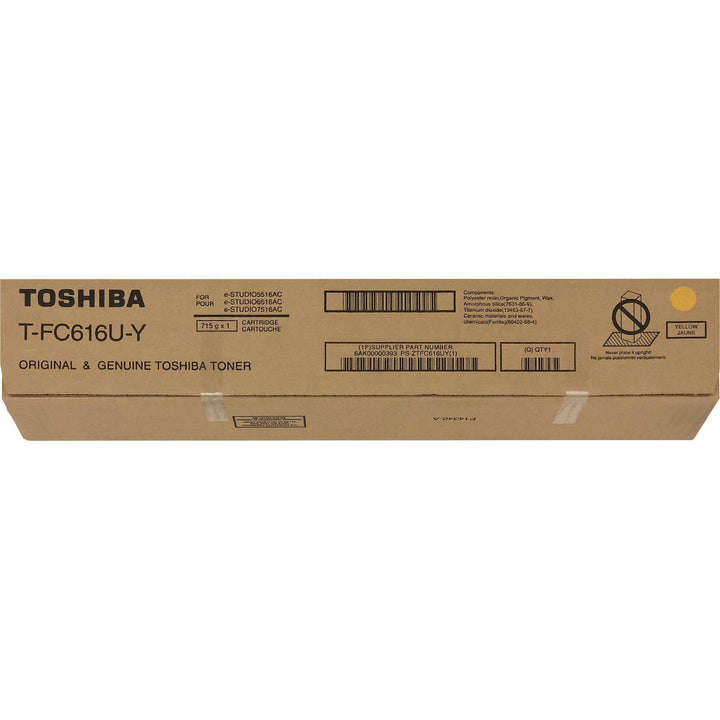 Image of Toshiba TFC616UY 5516/6516 Toner Cartridge, 39200 Pages, 1 Each