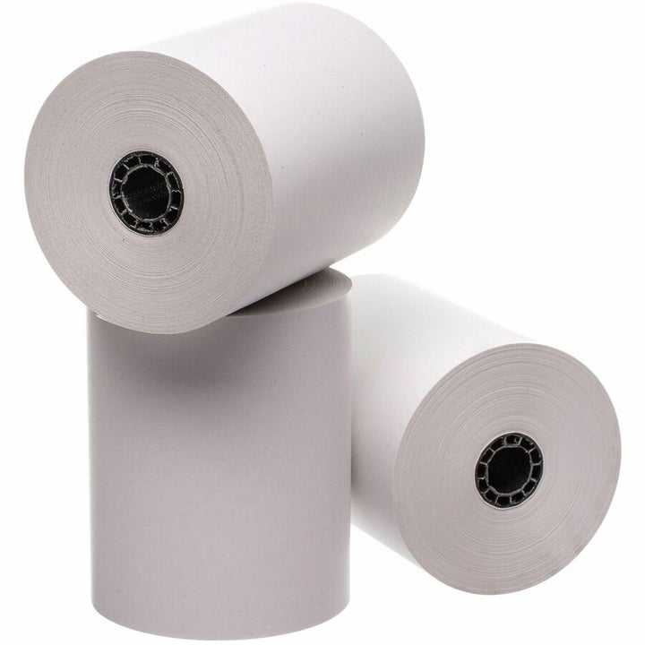 Image of Iconex Paper Rolls, Thermal, f/POS, 3-1/8"x200', 50/CT, White
