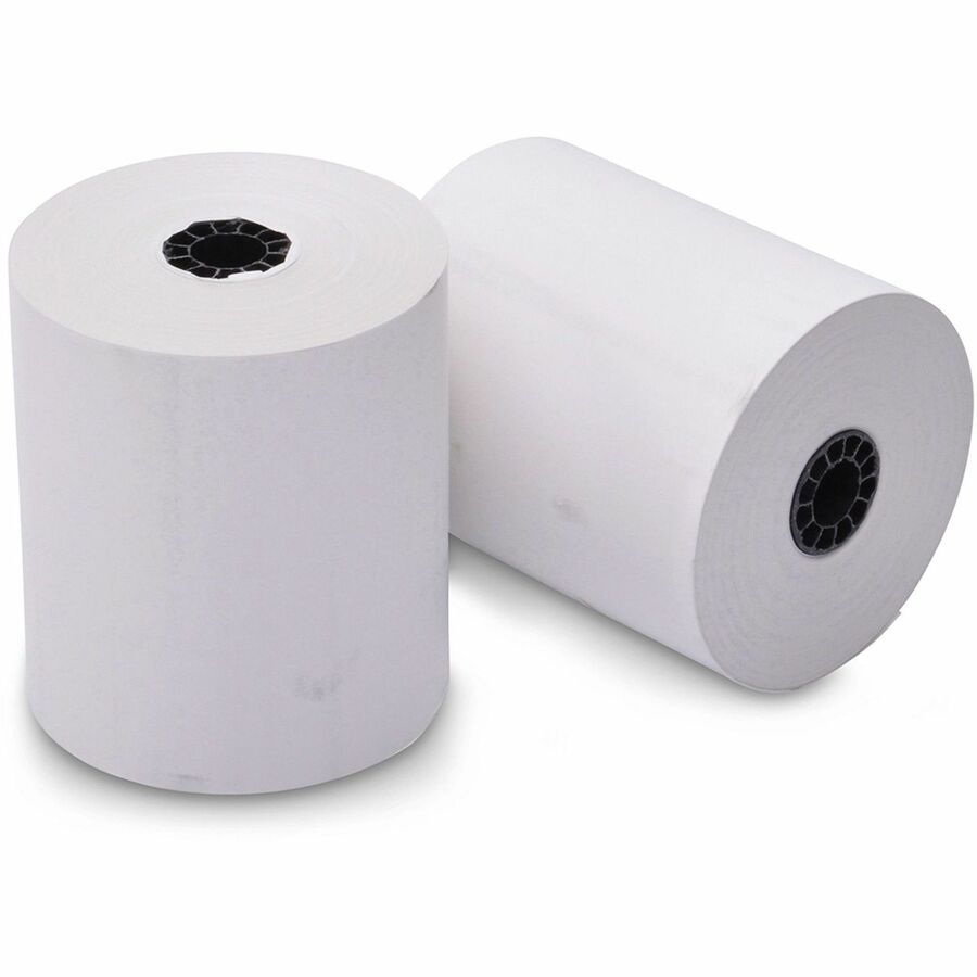 Image of Iconex Paper Rolls, Thermal, f/POS, 3-1/8"x220', 50/CT, White