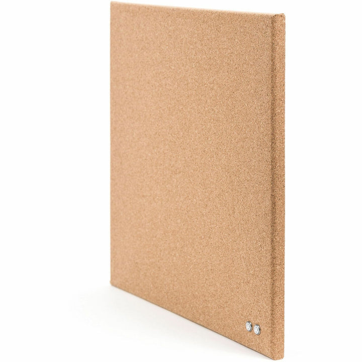 Image of U Brands Cork Board, Canvas, Frameless, 14"x7/10"x14", Natural