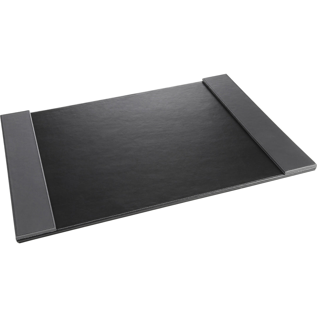 Image of Artistic® Monticello Desk Pad, with Fold-Out Sides, 24 x 19, Black