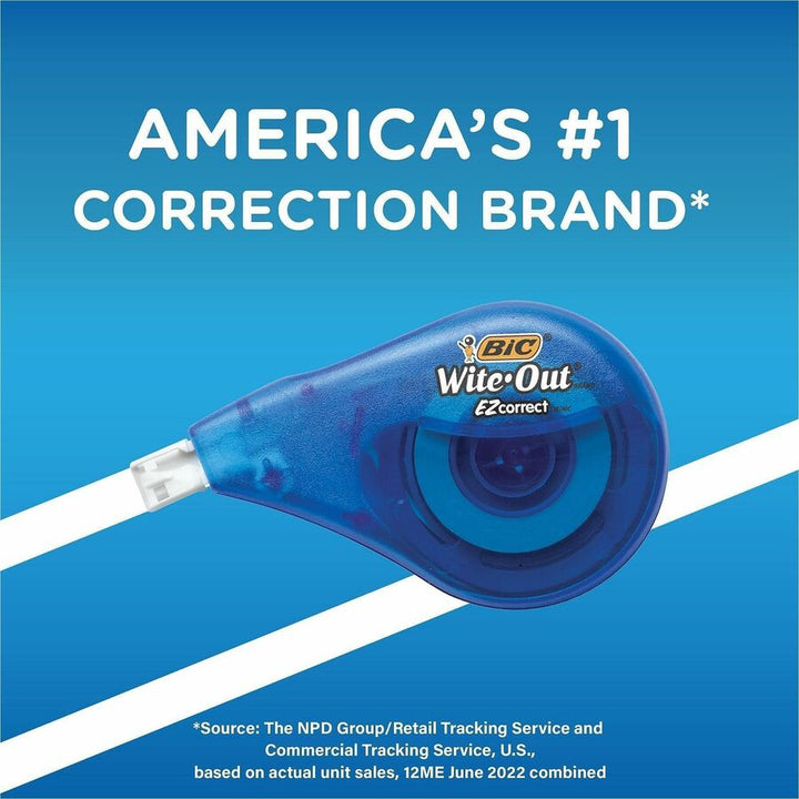 Image of BIC EZCorrect WOTAP18 Wite-Out EZ CORRECT Correction Tape