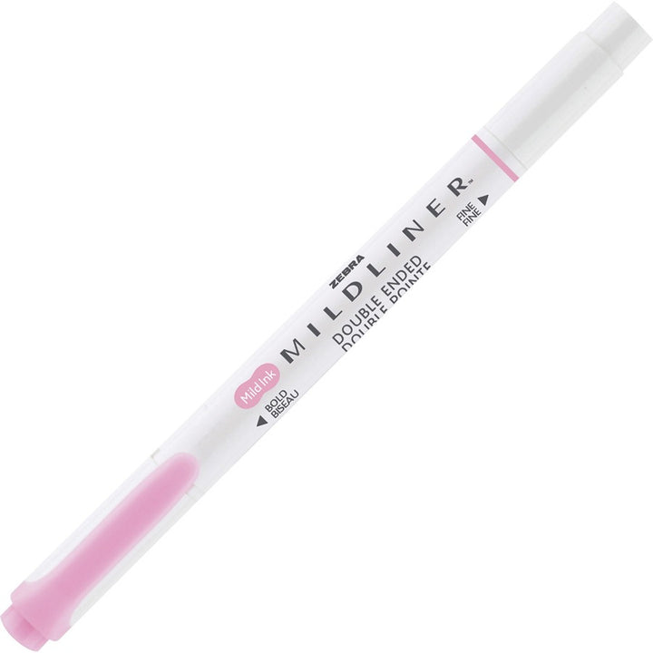Image of Zebra Pen 78101 MILDLINER Dual Ended Creative Marker, Assorted Ink, White Barrel, 10 / Pack