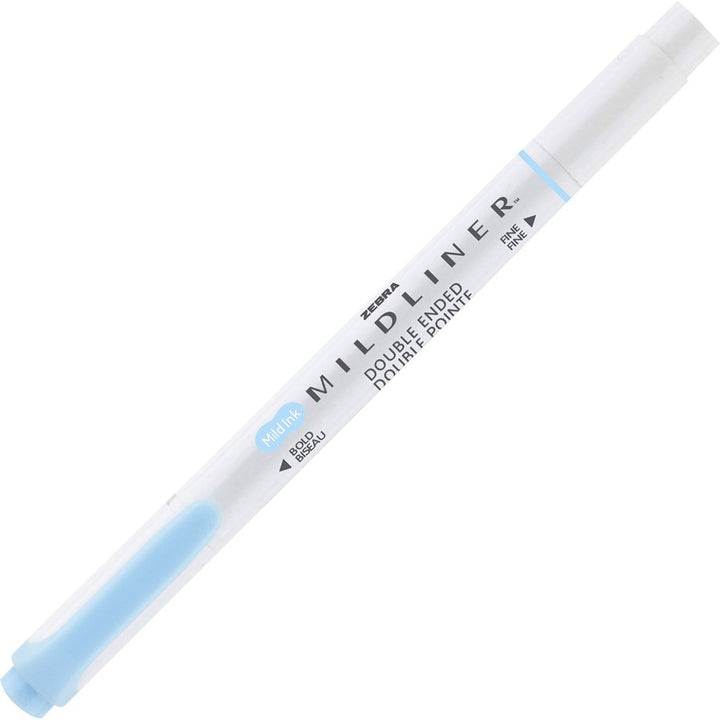 Image of Zebra Pen 78101 MILDLINER Dual Ended Creative Marker, Assorted Ink, White Barrel, 10 / Pack