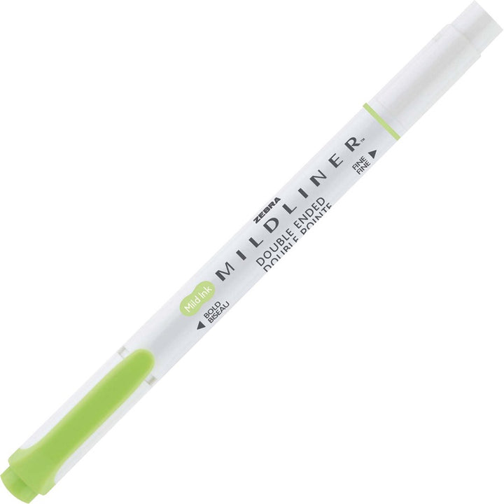 Image of Zebra Pen 78101 MILDLINER Dual Ended Creative Marker, Assorted Ink, White Barrel, 10 / Pack